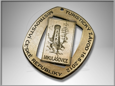 Medaille der Tschechischen Republik Meisterschaft Mikulášovice