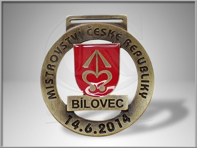 Medaile Mistrovství České republiky Bílovec