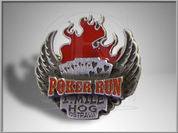 Poker run badge