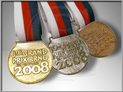 Grand Prix Brno medals