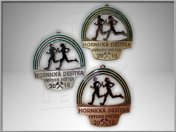 Medaile Hornická desítka 2016