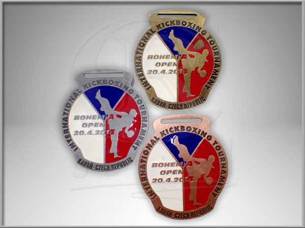 Medaile International Kickboxing tournament Kadaň 2013