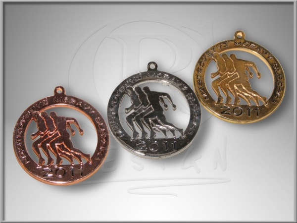 Medaille der Meisterschaft von Morava und Schlesien