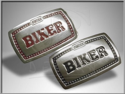 Gürtelschnalle Biker