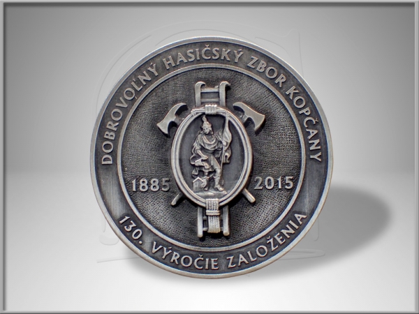 Medaile Dobrovolný hasičský sbor Kopčany