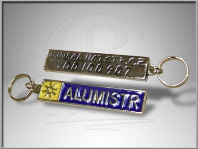 přívěsek na klíče – Alumistr