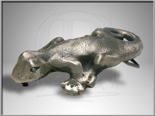 belt buckle Lizard