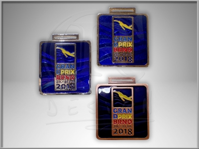 Medaile Grand Prix Brno 2018